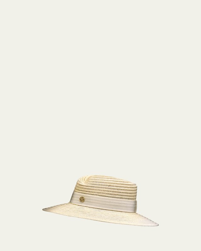 Virginie Straw Fedora Hat